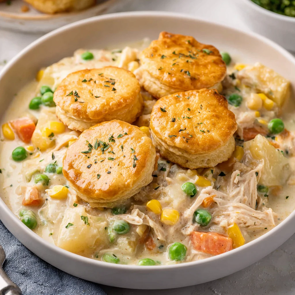 Crockpot Chicken Pot Pie