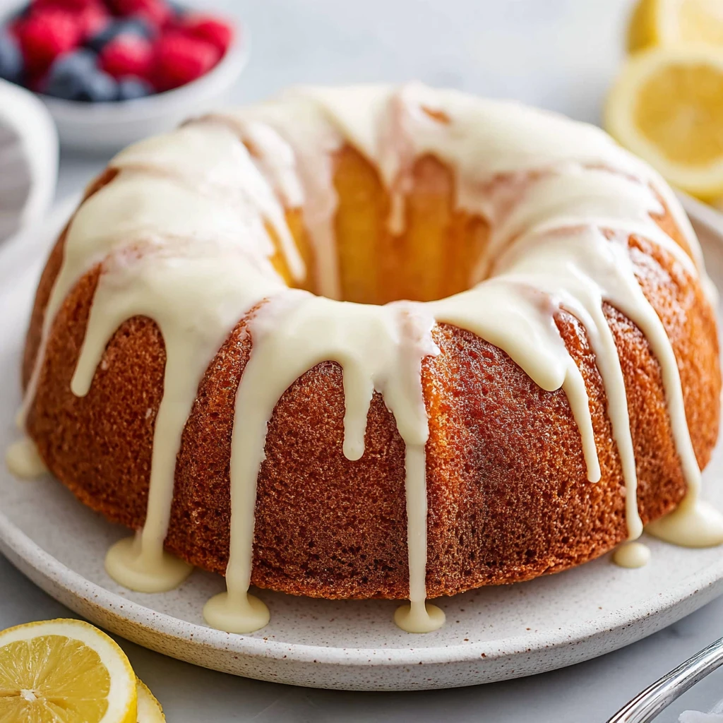 Moist Lemon Bundt Cake recipe
