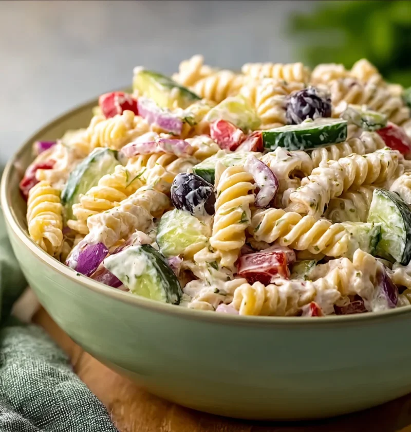 Pasta Salad Greek Yogurt Dressing