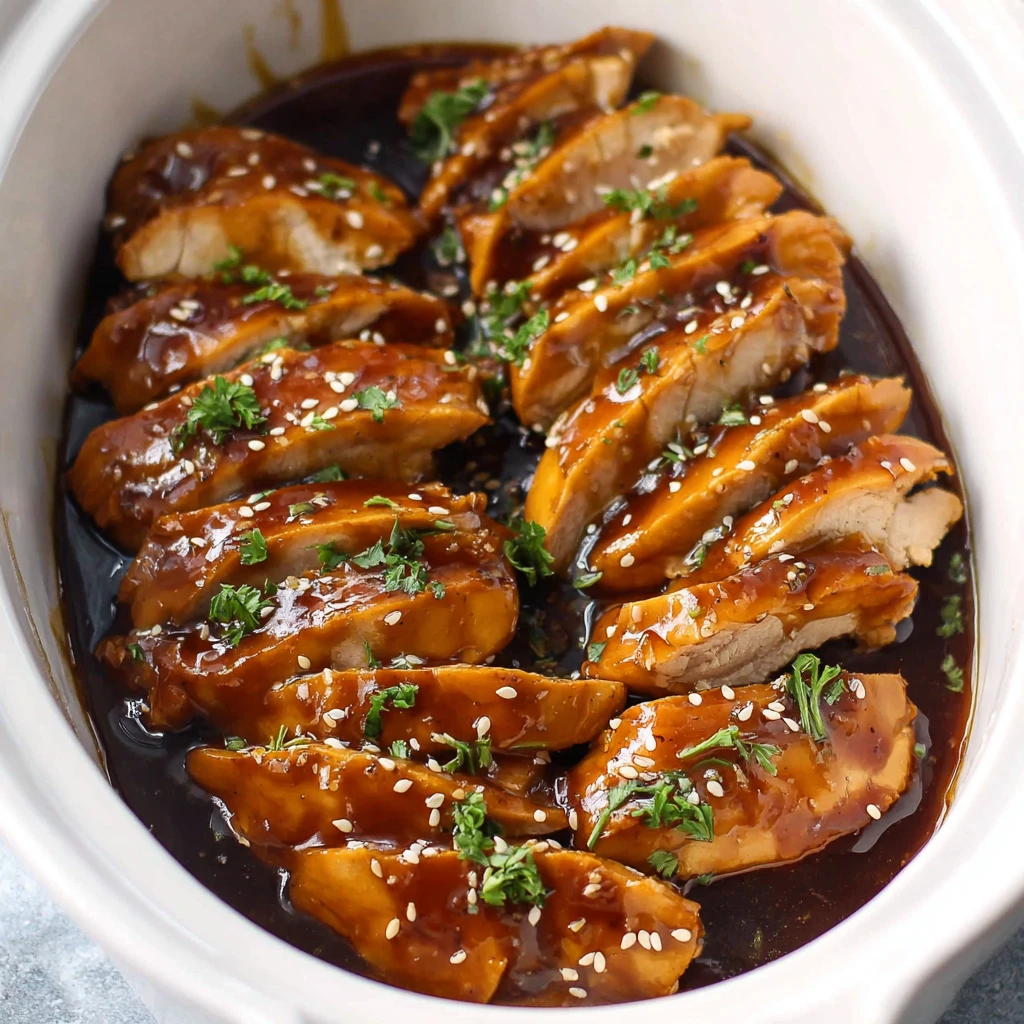 Slow Cooker Sweet and Spicy Coconut Chicken