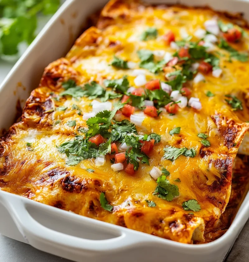 Irresistible Chicken Enchilada Casserole Recipe Delight