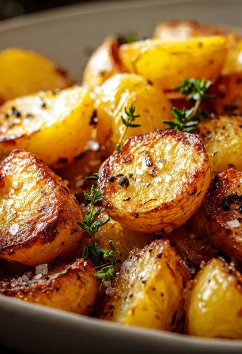 Irresistible Roasted Potatoes Crispy Fluffy Perfection