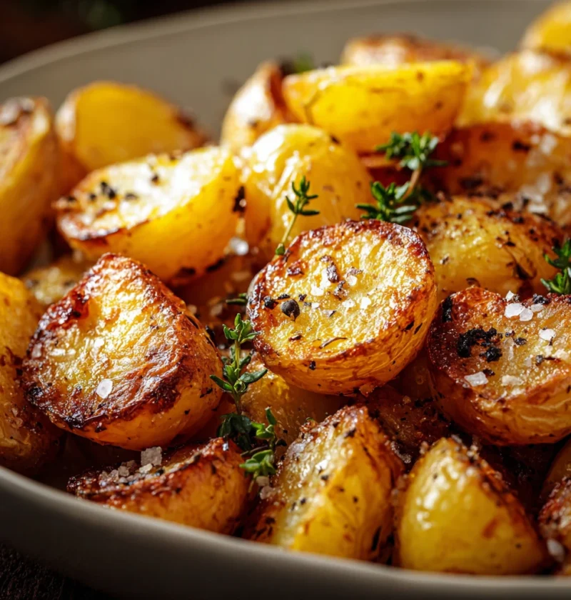 Irresistible Roasted Potatoes Crispy Fluffy Perfection